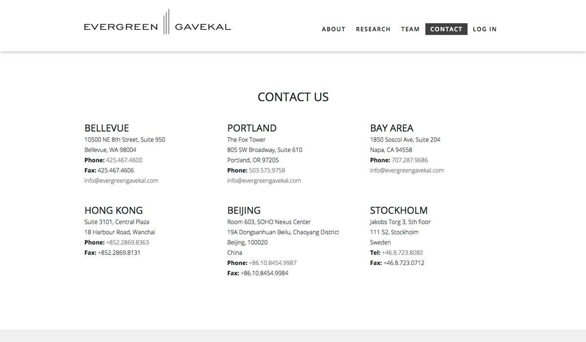 Seattle Web and Design Portfolio - Evergreen Gavekal